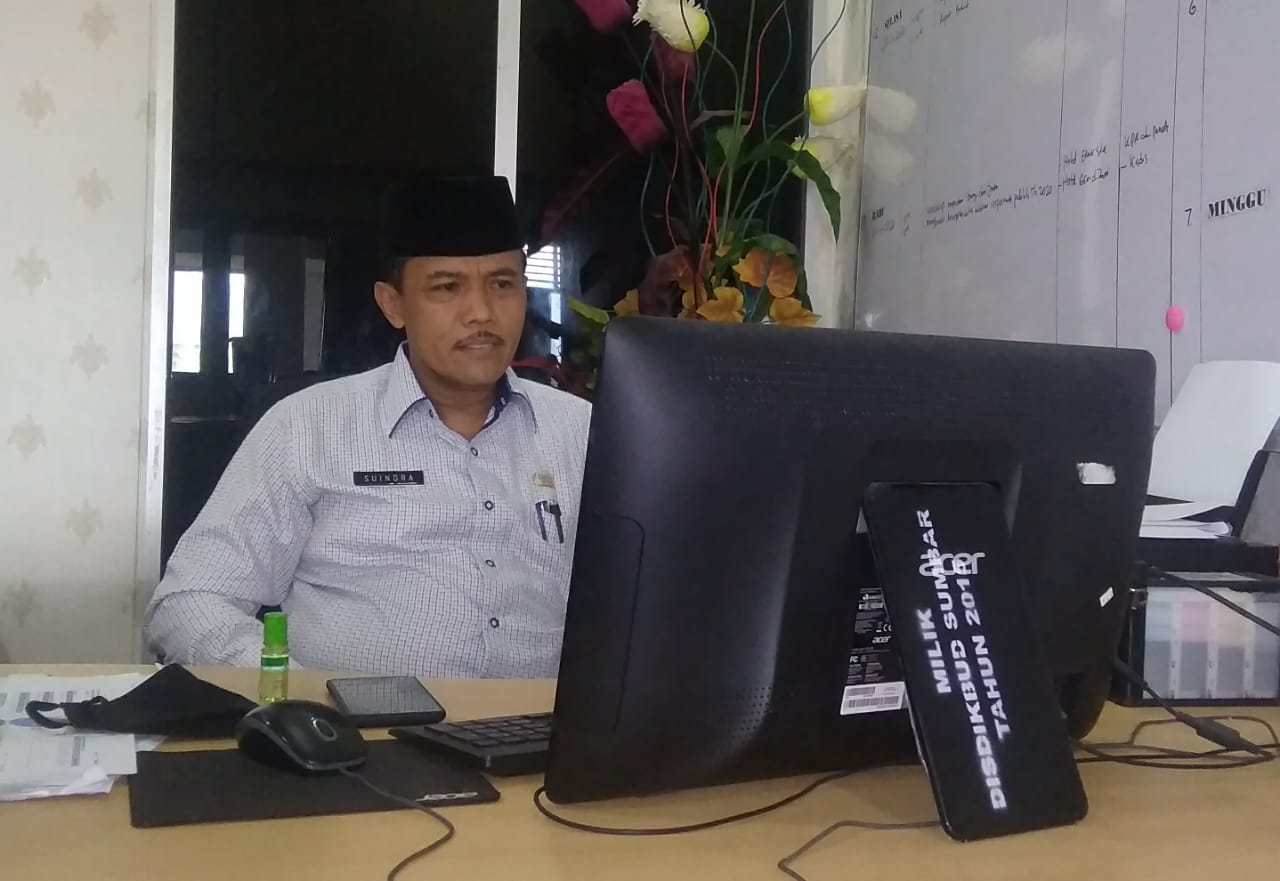 Kabid GTK Dinas Pendidikan Provinsi Sumatera Barat Suindra, S. Pd., M.M.